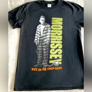 Morrissey t-shirt medium black short sleeves